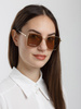 Damskie okulary przeciwsłoneczne Marc Jacobs MARC 829/S złoto-brązowe