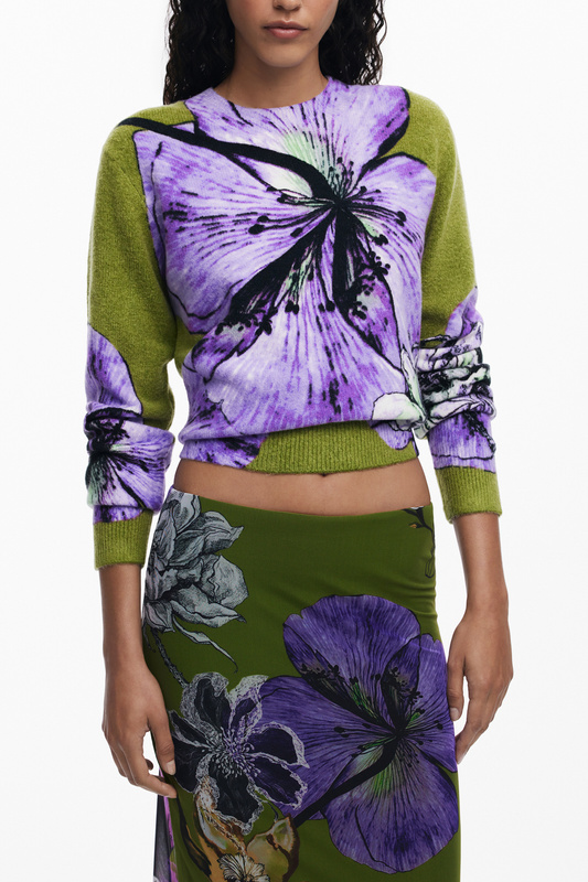 D�UGA ZIELONA SP�DNICA DAMSKA DESIGUAL