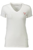 GUESS JEANS T-SHIRT Z KRÓTKIM RĘKAWEM DAMSKI BIAŁY