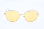 Okulary JIMMY CHOO ELLO-S-DYG. Okulary przeciwsłoneczne, Kolor złoty. Kobieta.