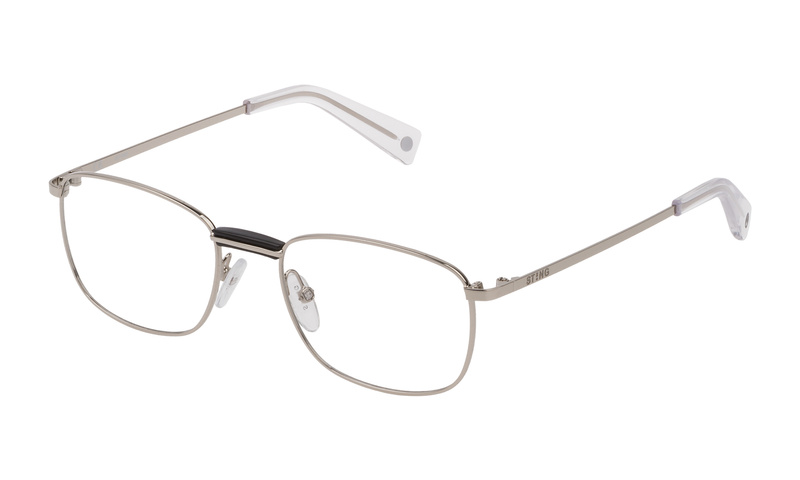 Okulary STING VSJ413500579. Okulary, Kolor Shiny Full Palladium. Dziecko.