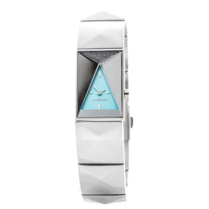 Zegarek CHRONOTECH CT7357S-04M. Kwarcowy, Kolor niebieski. Kobieta.
