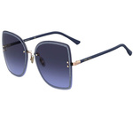 Okulary JIMMY CHOO LETI-S-LKSGB. Okulary przeciwsłoneczne, Kolor niebieski. Kobieta.