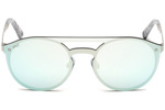 Okulary WEB EYEWEAR WE0182-18C. Okulary przeciwsłoneczne, Kolor szary srebrny havana. Unisex.