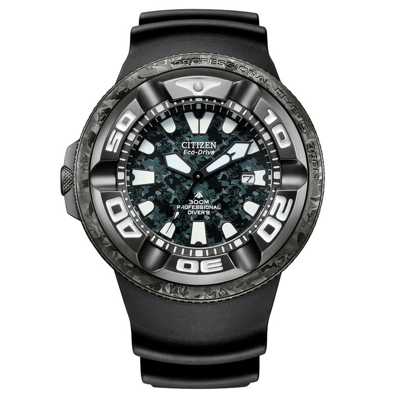 Zegarek CITIZEN BJ8056-01E. Kwarcowy solarny, Kolor czarny. Mężczyzna.