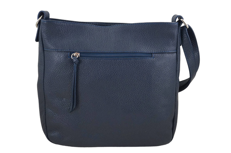 Torebka codzienna skórzana damska - Brązowa jasna