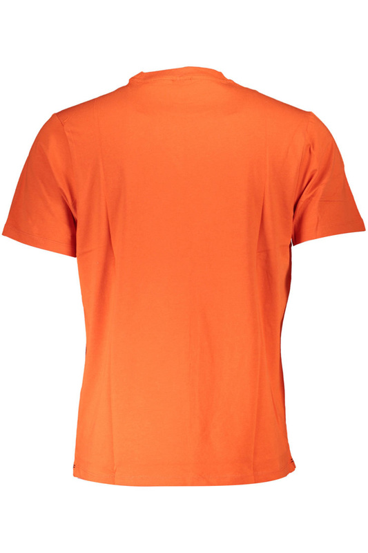 NORTH SAILS POMARAŃCZOWY MĘSKI T-SHIRT Z KRÓTKIM RĘKAWEM
