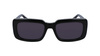 Okulary KARL LAGERFELD KL6101S-001. Okulary przeciwsłoneczne, Kolor czarny. Unisex.