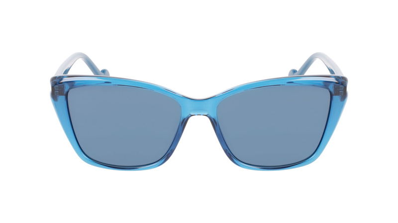 Okulary LIUJO LJ3608S531440. Okulary przeciwsłoneczne, Kolor niebieski. Dziecko.