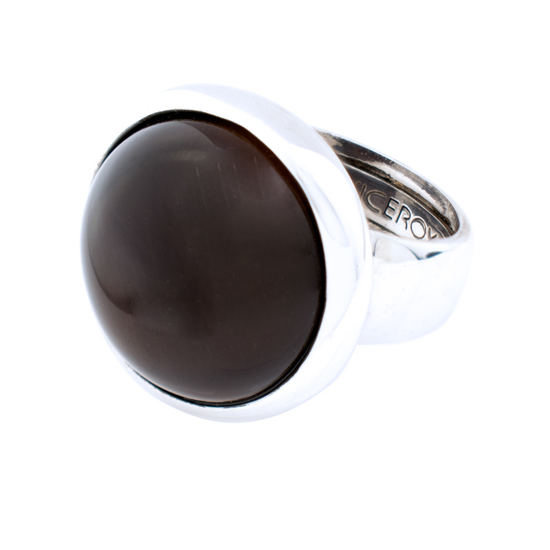 Biżuteria VICEROY 1012A000-44. Pierścionek, Kolor czarny srebrny. Kobieta.