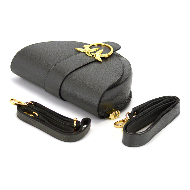 Luka damska listonoszka mała torebka przez ramię skóra naturalna 