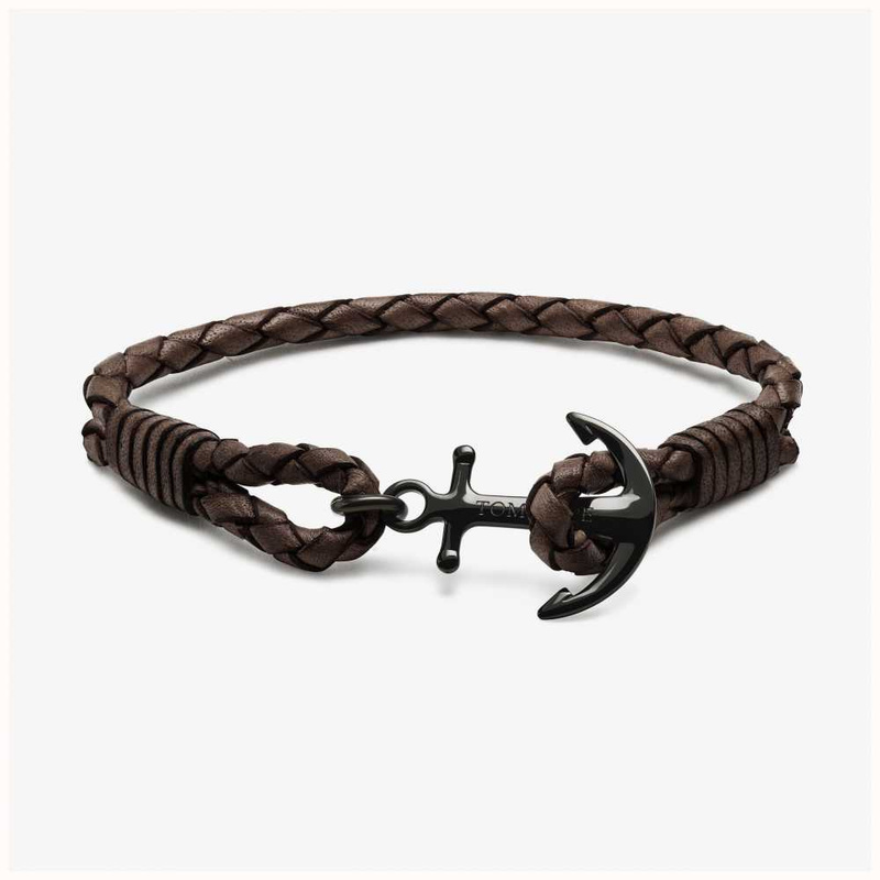 Biżuteria TOM HOPE TM0241. Bransoletka, Kolor brązowy. Unisex.