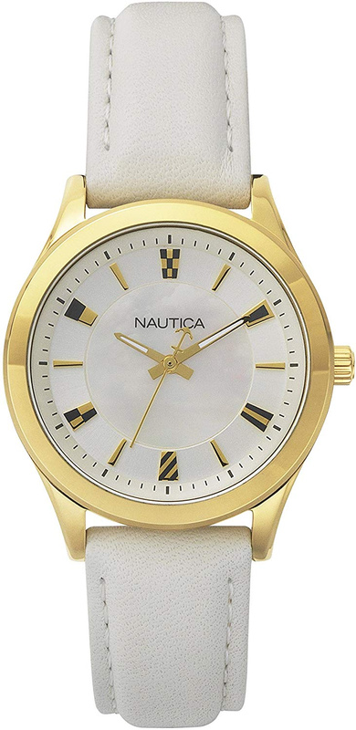 Zegarek NAUTICA NAPVNC001. Kwarcowy, Kolor biały. Kobieta.