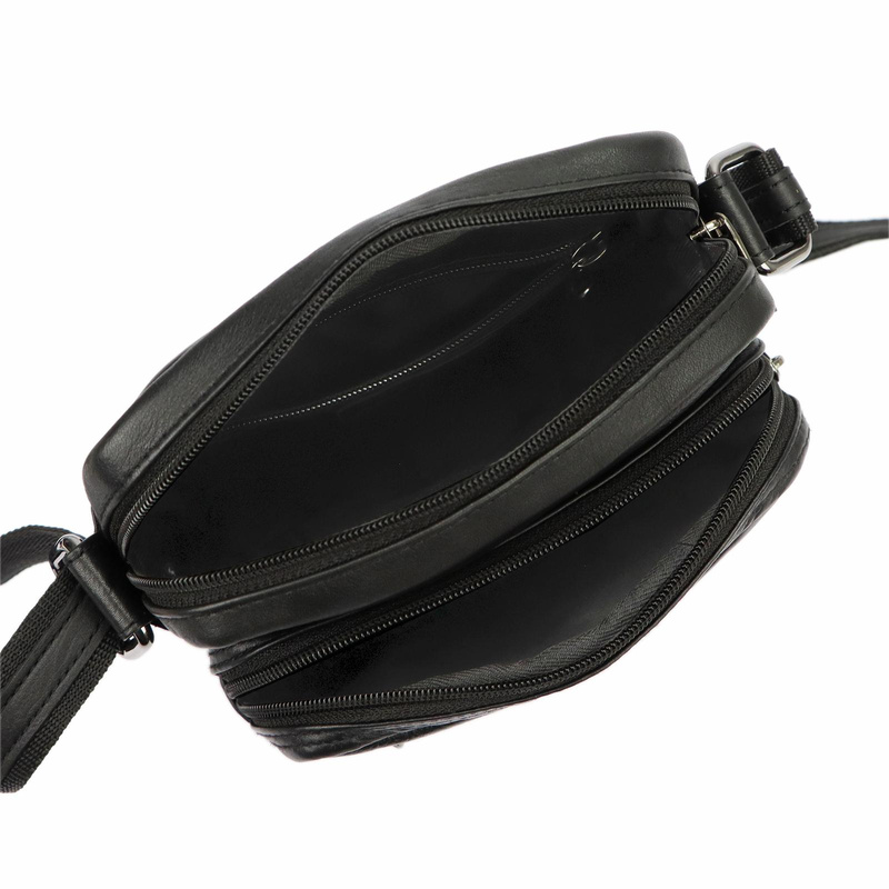 Saszetka męska z naturalnej skóry Nordee MSD-02 GM01 NAPPA