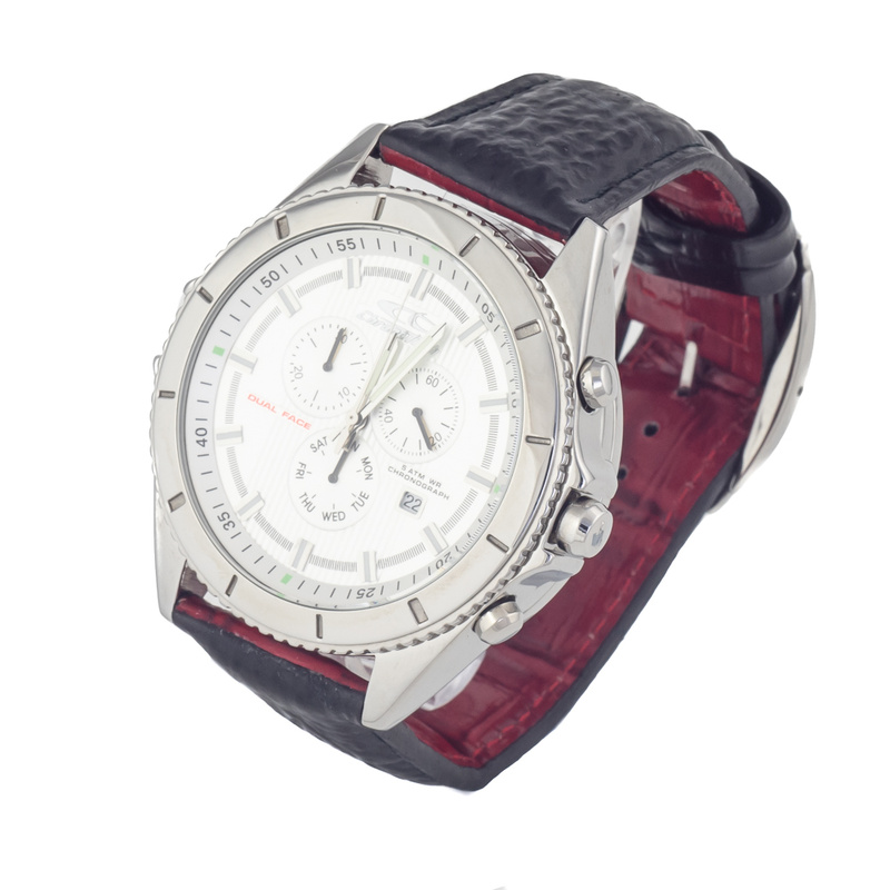 Zegarek CHRONOTECH CT7636M-02. Kwarcowy, Kolor biały. Mężczyzna.