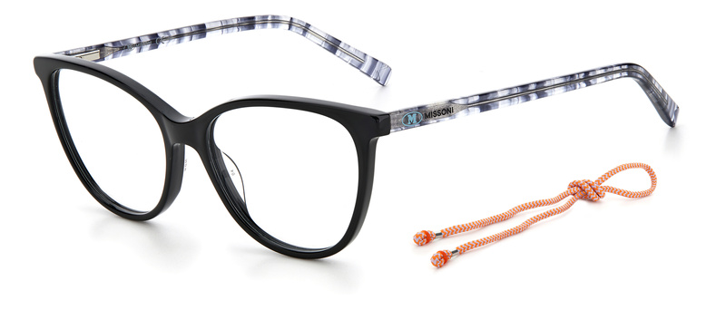 Okulary M MISSONI MMI006708AF41. Okulary, Kolor czarny. Kobieta.