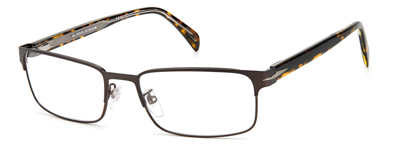 Okulary DAVID BECKHAM DB-1069-05N. Okulary, Kolor Brwnmtrut. Mężczyzna.