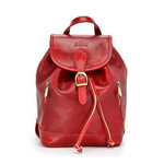 Pakowny damski plecak z grubej skóry naturalnej