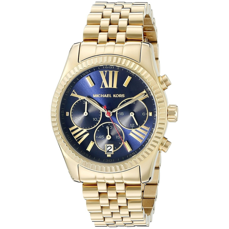 Zegarek MICHAEL KORS MK6206. Kwarcowy, Kolor niebieski. Kobieta.