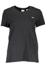 T-SHIRT LEVI&#39;S Z KRÓTKIM RĘKAWEM DAMSKI CZARNY