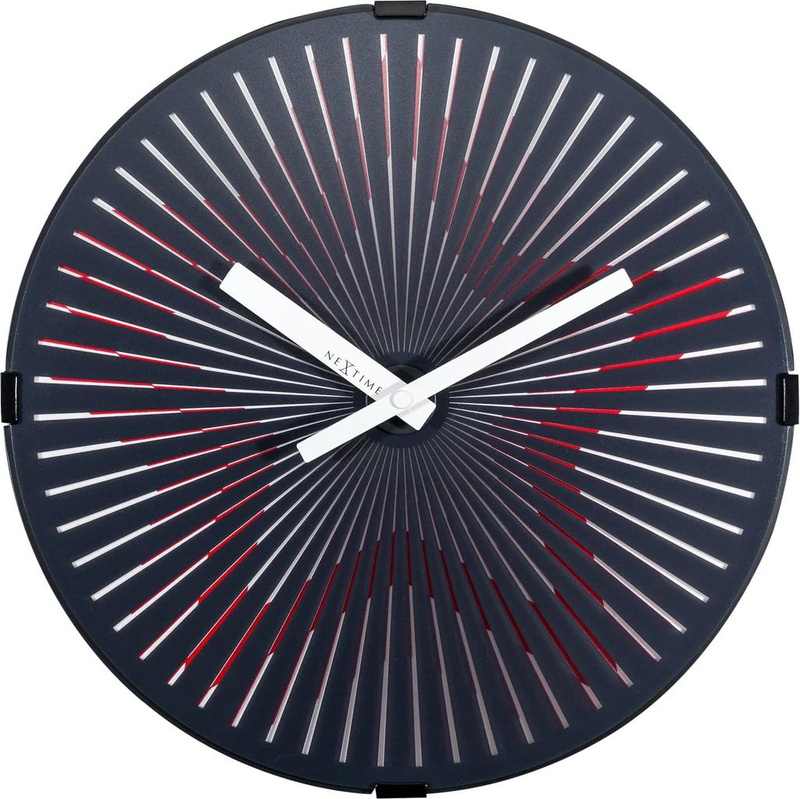 Zegarek NEXTIME 3223. Zegar ścienny, Kolor czarny. Unisex.