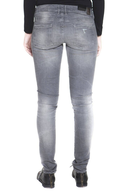 GUESS JEANS JEANS JEANS DAMSKI SZARY