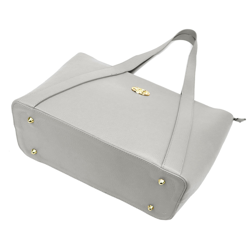 Gregorio shopperbag damska skóra naturalna torebka na ramię z saszetką