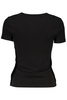 DAMSKI T-SHIRT Z KRÓTKIM RĘKAWEM TOMMY HILFIGER CZARNY