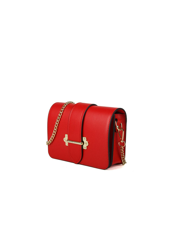 Damska listonoszka crossbody Giulia Monti GM1627 klasyczna czerwień