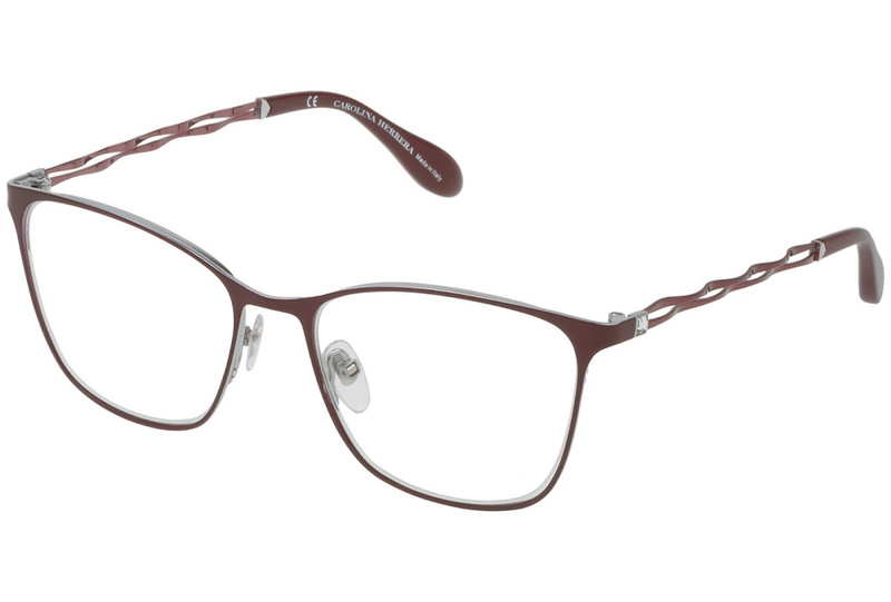 Okulary CAROLINA HERRERA NY VHN048S530482. Okulary, Kolor brązowy. Kobieta.