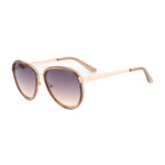 Okulary GUESS GF6188-5747Z. Okulary przeciwsłoneczne, Kolor różowy. Kobieta.