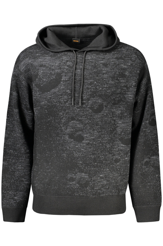 HUGO BOSS MĘSKI CZARNY SWETER