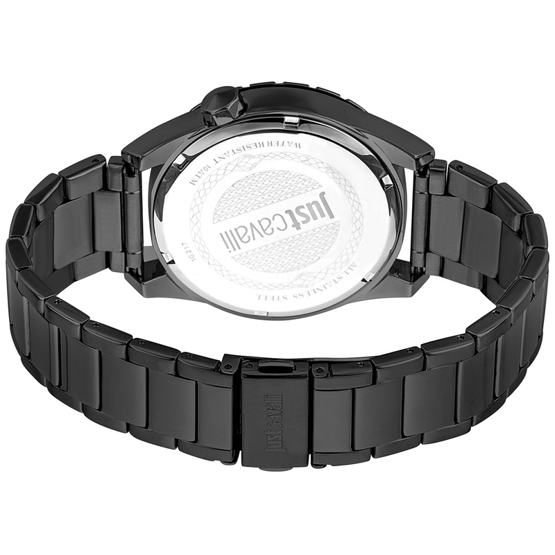 Zegarek JUST CAVALLI JC1G217M0085. Kwarcowy, Kolor niebieski. Mężczyzna.