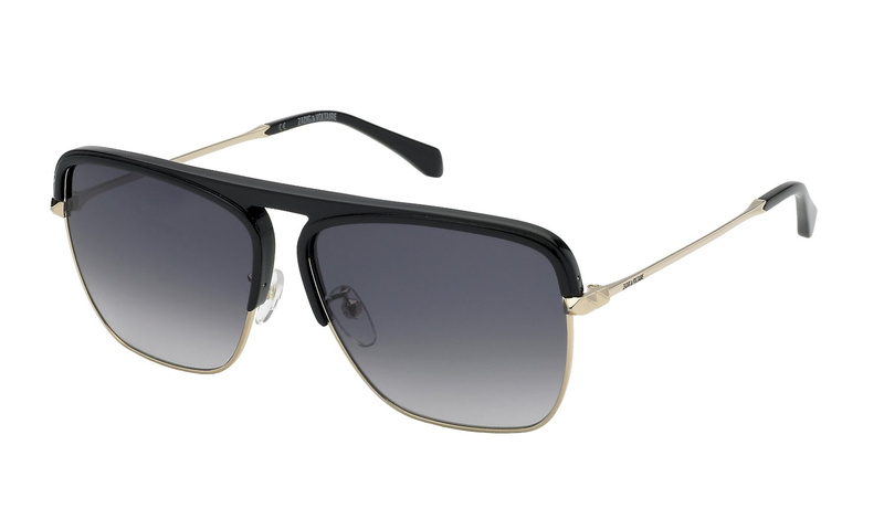 Okulary ZADIG&VOLTAIRE SZV321-60300Y. Okulary przeciwsłoneczne, Kolor różowy. Unisex.