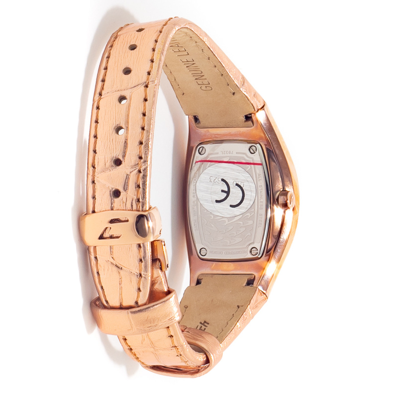 Zegarek CHRONOTECH CT7932L-68. Kwarcowy, Kolor różowy. Kobieta.