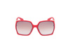 Okulary GUESS GO00031-6266F. Okulary przeciwsłoneczne, Kolor czerwony. Kobieta.