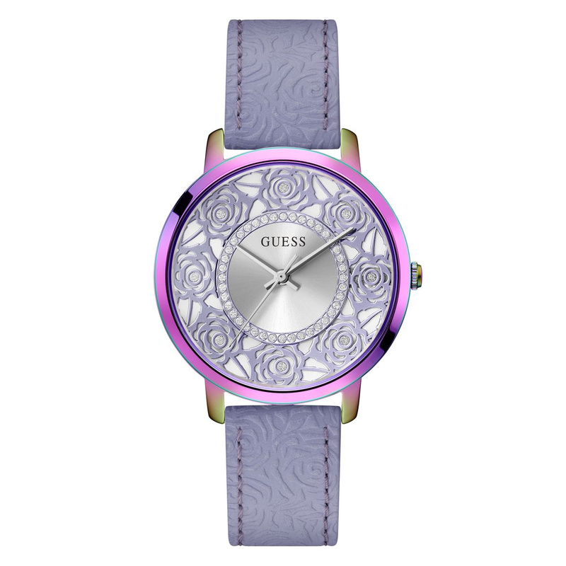 Zegarek GUESS GW0529L4. Kwarcowy, Kolor PURPLE. Kobieta.