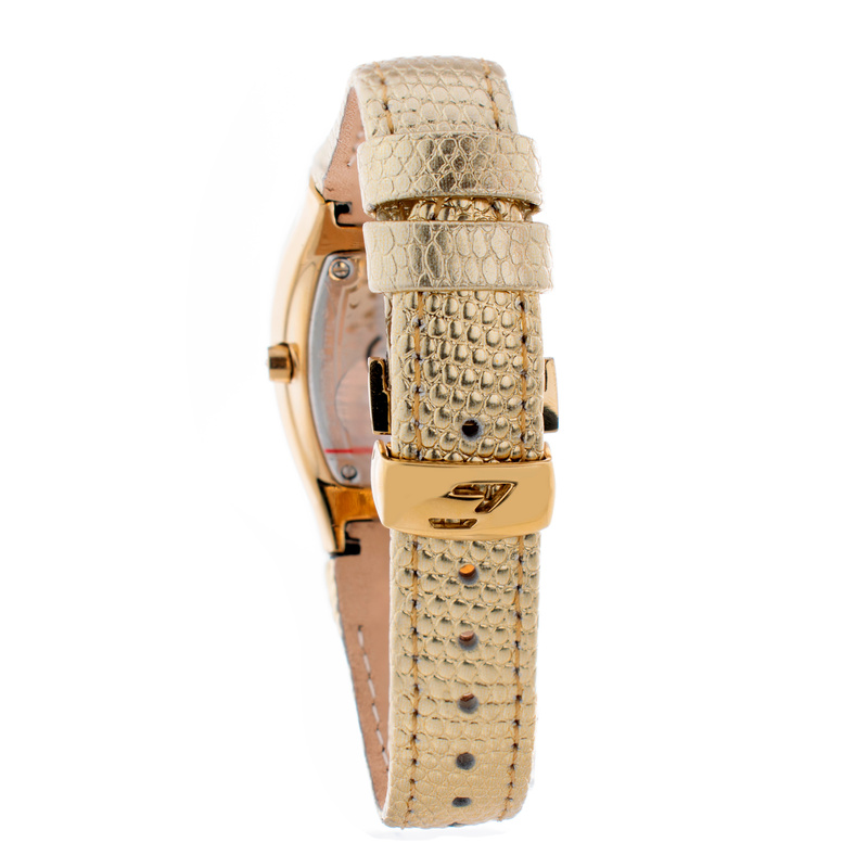 Zegarek CHRONOTECH CT7932L-65. Kwarcowy, Kolor złoty. Kobieta.