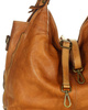 Torba skórzana wysokogatunkowa na ramię styl miejski shoulder leather bag - MARCO MAZZINI camel