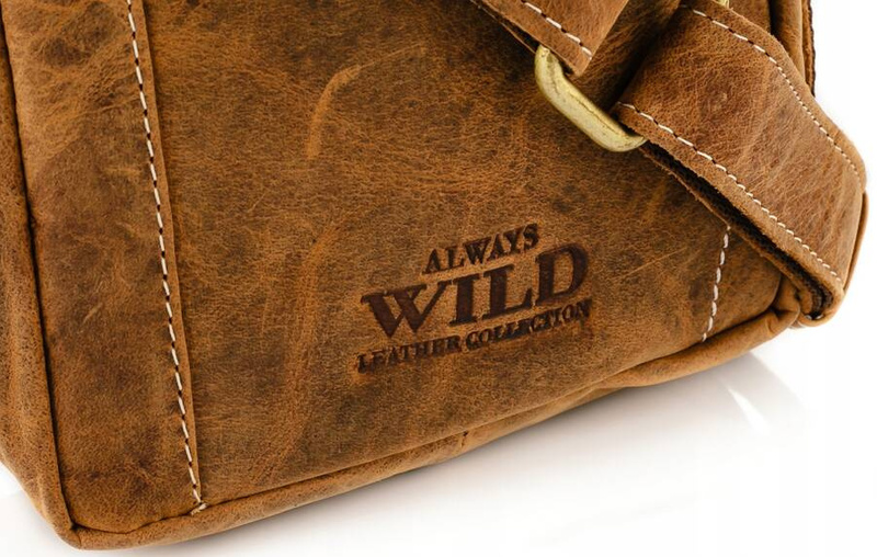 Saszetka męska z naturalnej skóry Wild 250840-MH