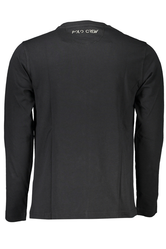 MĘSKI T-SHIRT Z DŁUGIM RĘKAWEM LA MARTINA CZARNY