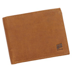 Praktyczny stylowy skórzany męski portfel Nordee