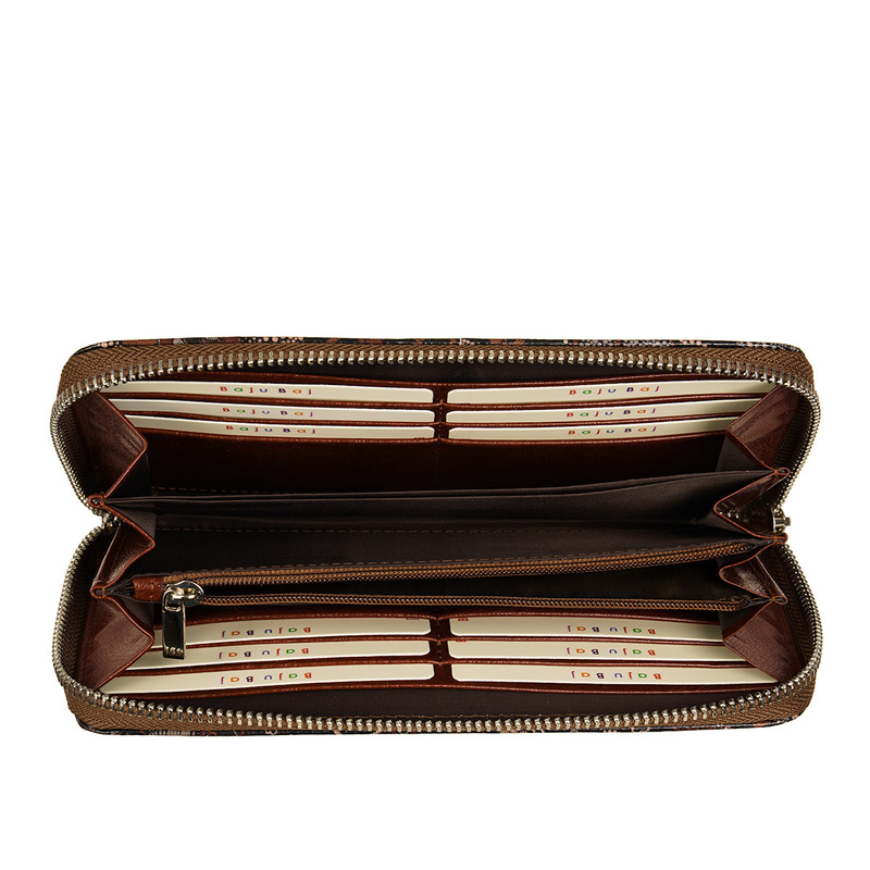 Duży Skórzany Portfel Damski BajuBaj PD090s171 RFID