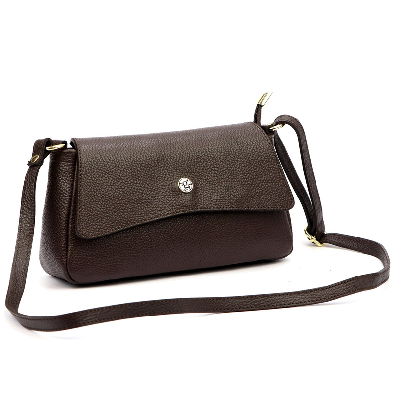 Gregorio damska miejska listonoszka skóra naturalna torebka przez ramię