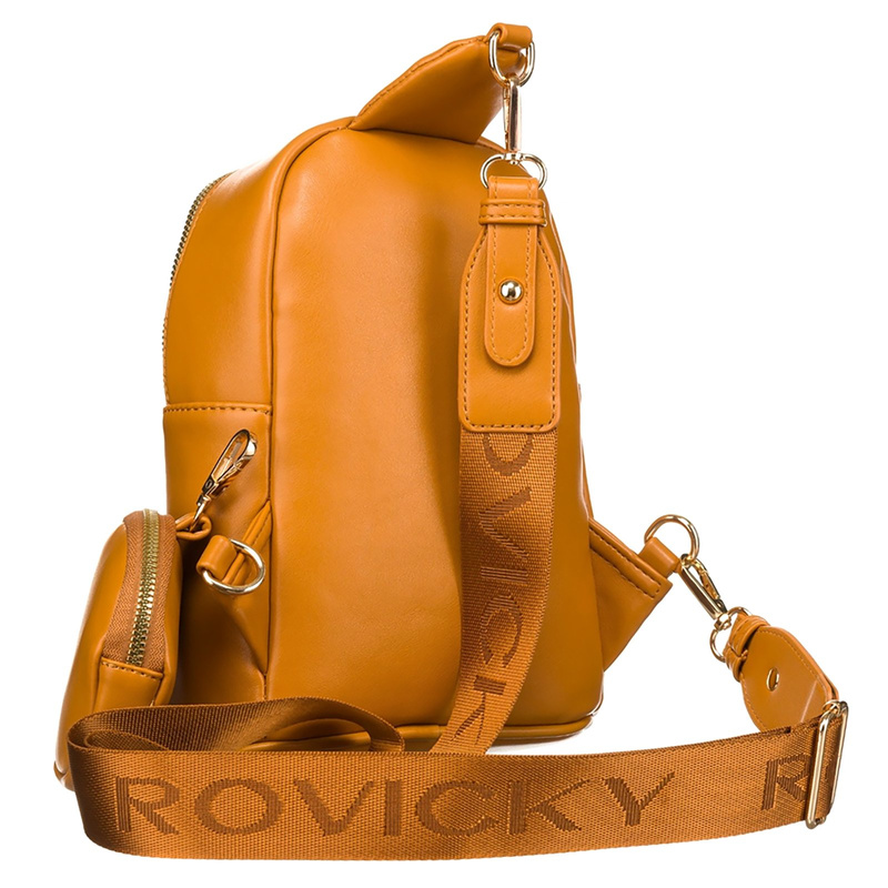 Rovicky Listonoszka Damska Torebka Na Ramię Crossbody Skóra Eko Z Etui