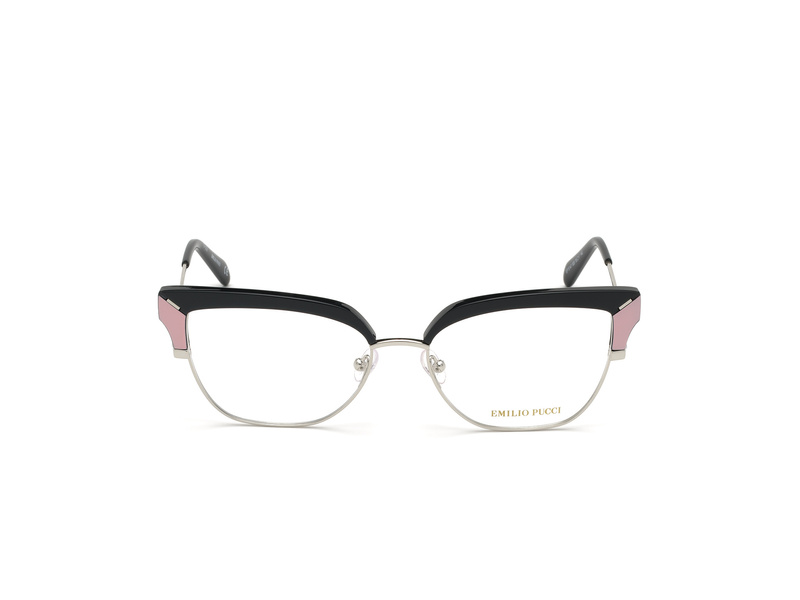 Okulary EMILIO PUCCI EP5147-55005. Okulary, Kolor czarny. Kobieta.
