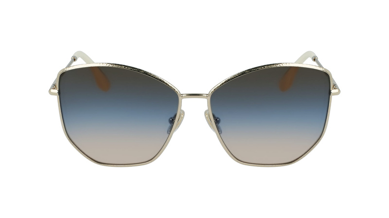 Okulary VICTORIA BECKHAM VB225S-734. Okulary przeciwsłoneczne, Kolor złoty. Kobieta.