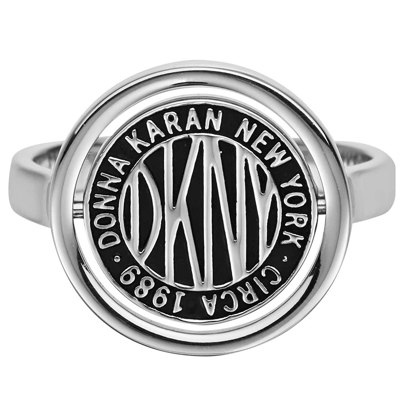 Biżuteria DKNY 5520035. Pierścionek, Kolor szary. Kobieta.