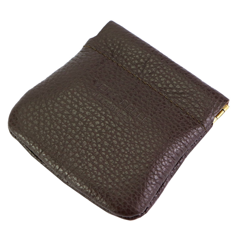 Gregorio portmonetka damska mała skóra naturalna saszetka na drobne