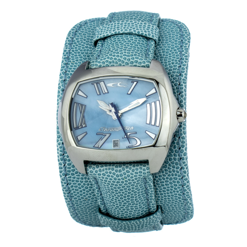 Zegarek CHRONOTECH CT2188L-24. Kwarcowy, Kolor niebieski. Unisex.